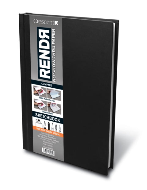 Crescent Rendr Bleedproof Sketchbook 180gsm 14x21cm