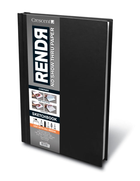 Crescent Rendr Bleedproof Sketchbook 180gsm 21x28cm