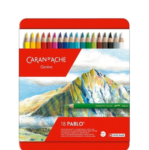 Caran D'Ache
 Pablo Pencil Set 18