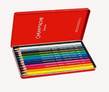 Caran D'Ache
 Supracolour Watercolour Pencil Set 12