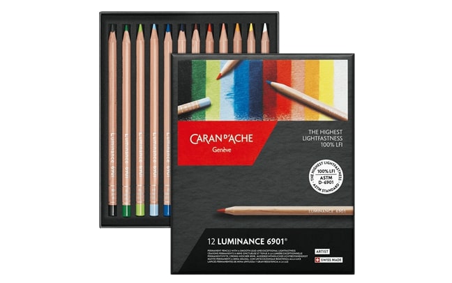 Caran D'Ache
 Luminance Pencil Set 12