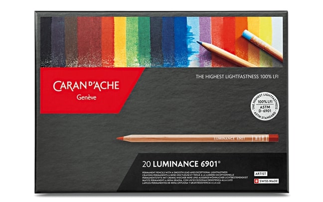 Caran D'Ache
 Luminance Pencil Set 20