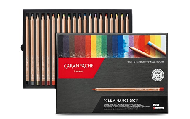 Caran D'Ache
 Luminance Pencil Set 20