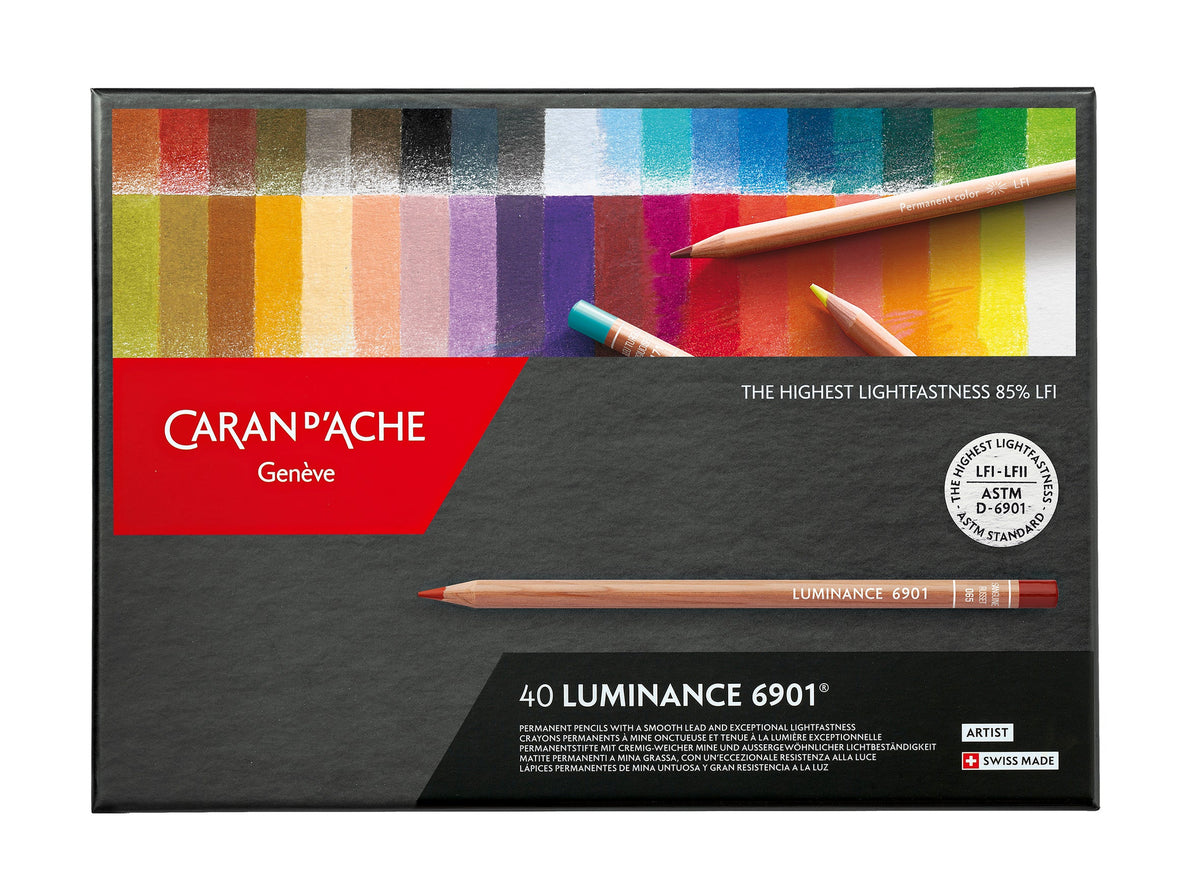 Caran D'Ache
 Luminance Pencil Set 40