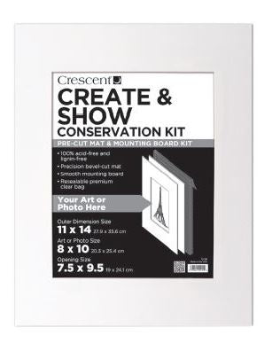 Crescent Create & Show Conservation Kit 11x14"
