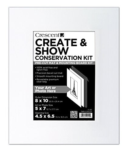 Crescent Create & Show Conservation Kit 8x10"