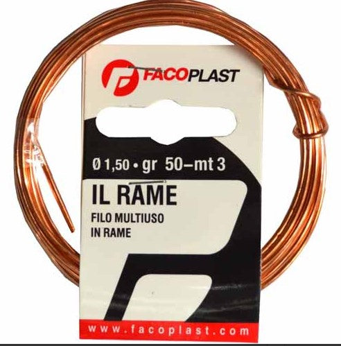 Copper Modelling Wire Roll 50g 3M / 1.5mm