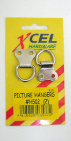 Xcel Picture Hangers D Ring #H502 Packet 2