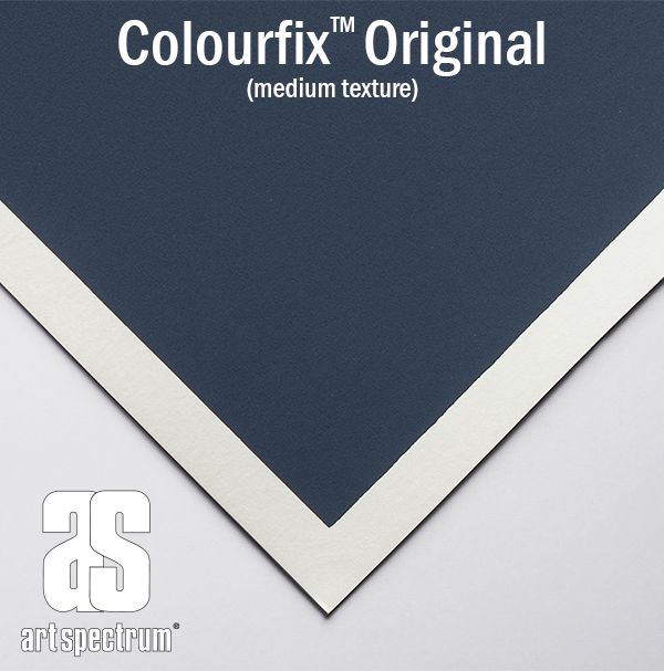 Art Spectrum Colourfix Original Paper 340gsm Storm Blue Sheet