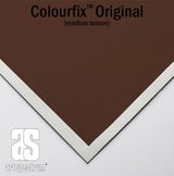 Art Spectrum Colourfix Original Paper 340gsm Burnt Umber Sheet 23x30cm