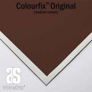 Art Spectrum Colourfix Original Paper 340gsm Burnt Umber Sheet 23x30cm