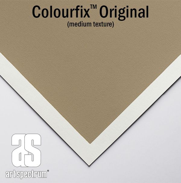 Art Spectrum Colourfix Original Paper 340gsm Soft Umber Sheet