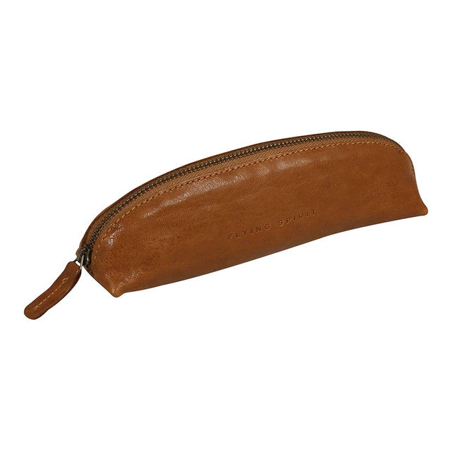 Clairefontaine Flying Spirit Pencil Case Tri Cognac