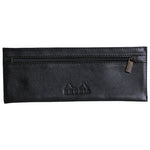 RHODIA LEATHER PENCIL CASE BLACK