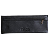 RHODIA LEATHER PENCIL CASE BLACK