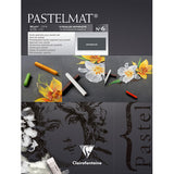 Clairfontaine Pastelmat Pad 360gsm Anthracite 12 Sheets 18x24cm