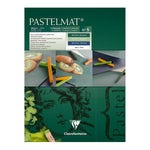 Clairfontaine Pastelmat Pad 360gsm Greens 12 Sheets 18x24cm