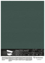 CLAIREFONTAINE PASTELMAT PAPER DARK GREEN