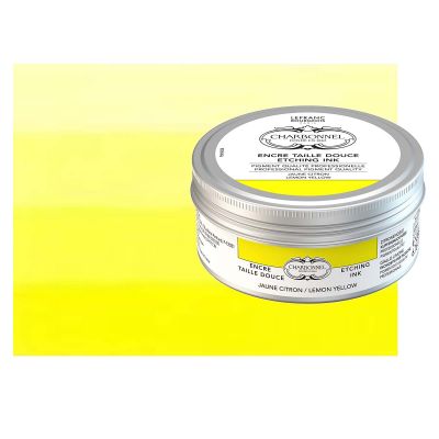 Charbonnel Etching Printing Ink Tin S4 Lemon Yellow 200ml