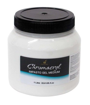 Chromacryl Acrylic Medium Impasto Gel 1L