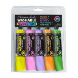 Chroma Kidz Washable Acrylic Paint Fluoro Set 5 SET