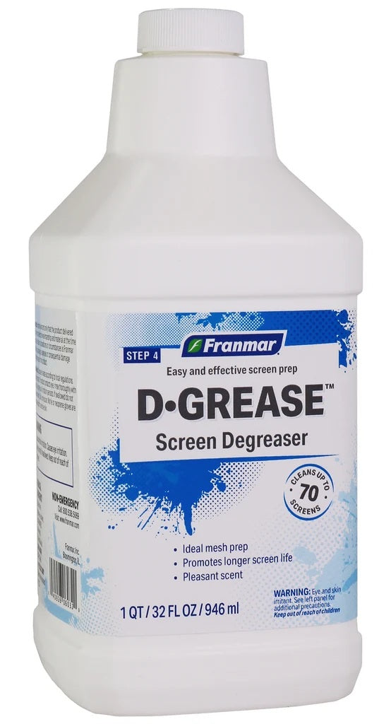 FRANMAR D-GREASE SCREEN DEGREASER