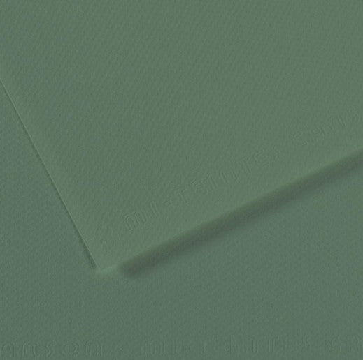 Canson Mi-Teintes Paper 160gsm Sage Green 190 A4