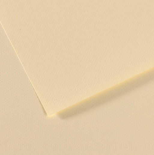 Canson Mi-Teintes Paper 160gsm Pale Yellow 101 A4
