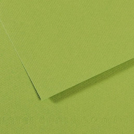 Canson Mi-Teintes Paper 160gsm Apple Green 475 A4