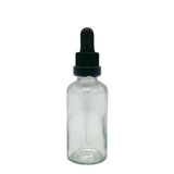 Glass Bottle With Dropper Lid 50ml