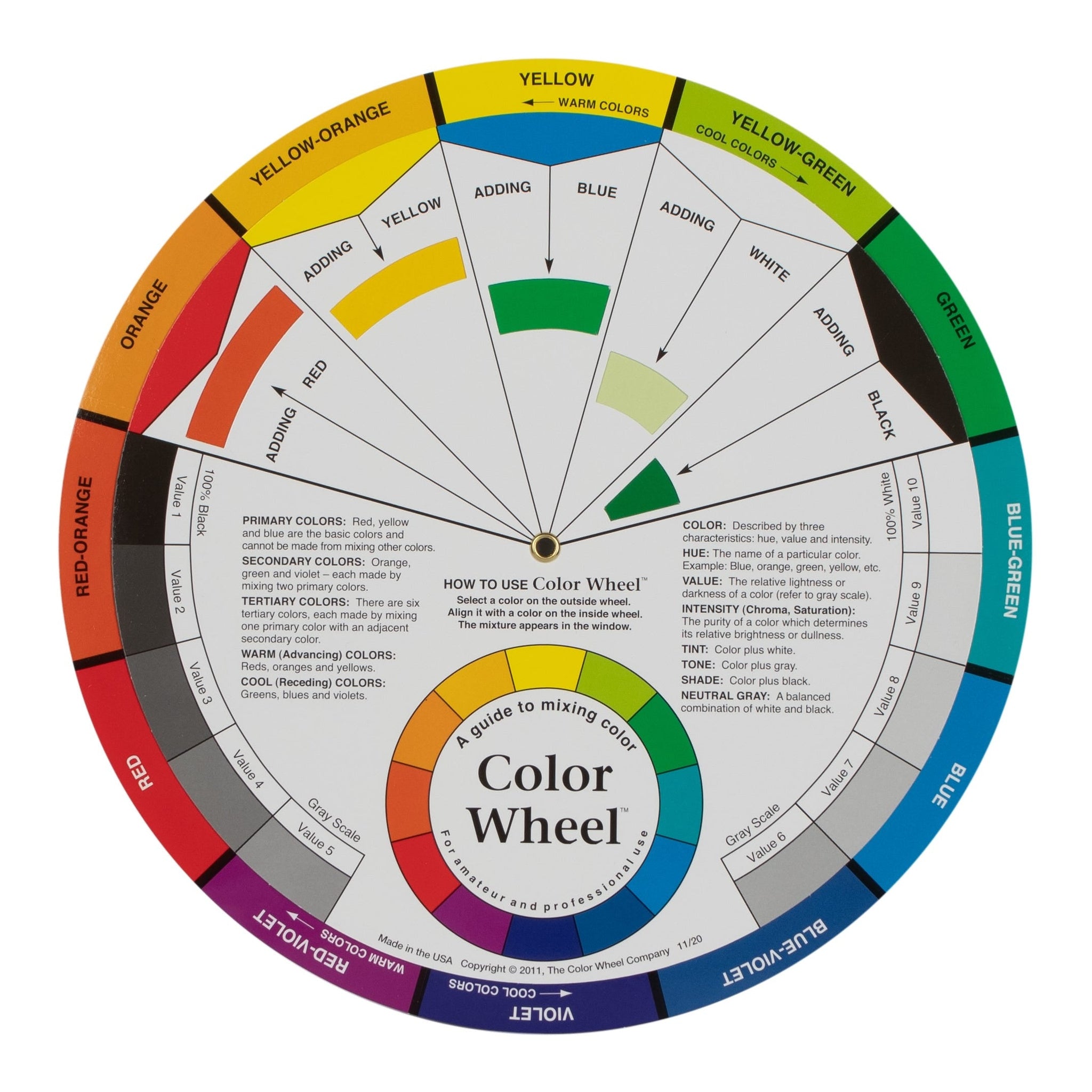 COLOR WHEEL CO. COLOUR WHEEL ARTISTS
