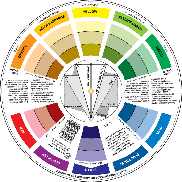 COLOR WHEEL CO. COLOUR WHEEL ARTISTS