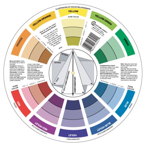 COLOR WHEEL CO. COLOUR WHEEL ARTISTS