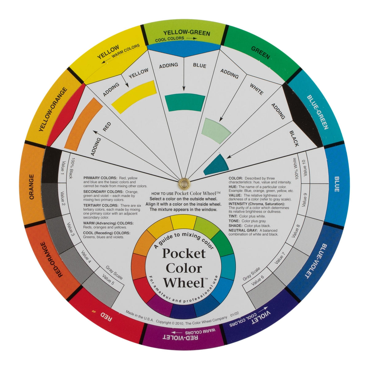 COLOR WHEEL CO. COLOUR WHEEL POCKET