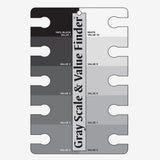 COLOR WHEEL CO. GREY SCALE AND VALUE FINDER