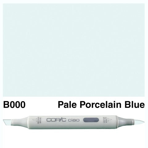 Copic Ciao Marker B000 Pale Porcelain Blue