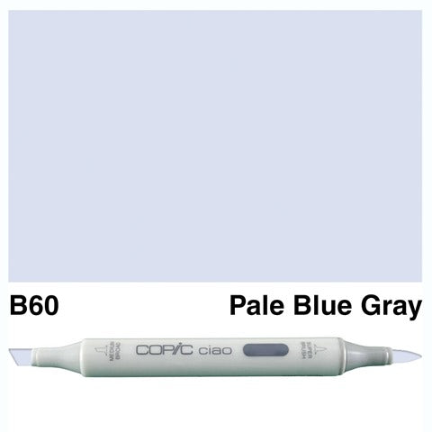 Copic Ciao Marker B60 Pale Blue Gray