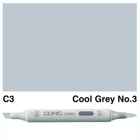 Copic Ciao Marker C3 Cool Grey No.3