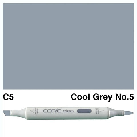 Copic Ciao Marker C5 Cool Grey No.5