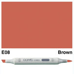 Copic Ciao Marker E08 Brown