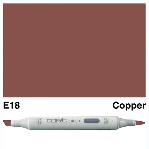 Copic Ciao Marker E18 Copper