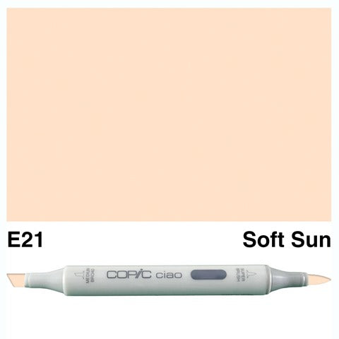 Copic Ciao Marker E21 Soft Sun