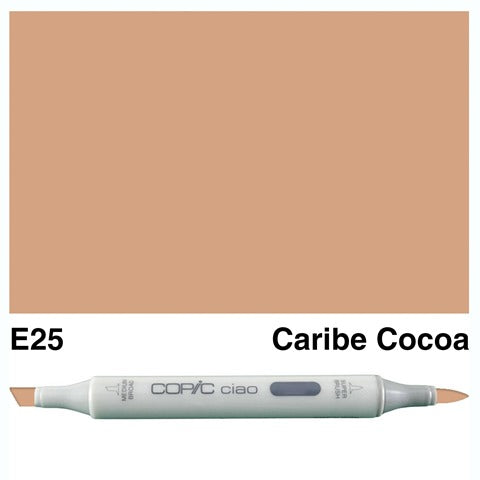 Copic Ciao Marker E25 Caribe Cocoa