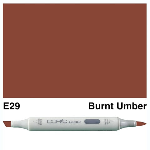 Copic Ciao Marker E29 Burnt Umber