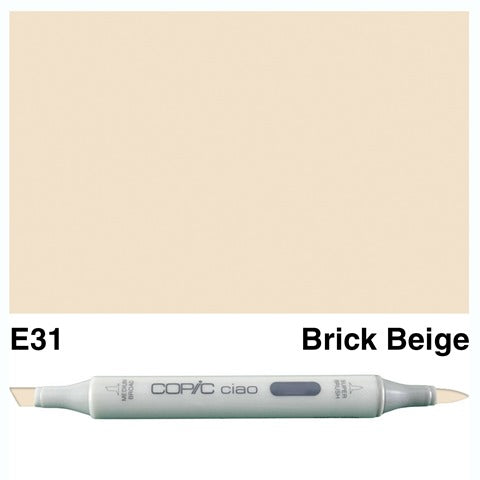 Copic Ciao Marker E31 Brick Beige