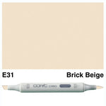 Copic Ciao Marker E31 Brick Beige