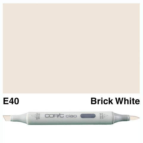 Copic Ciao Marker E40 Brick White