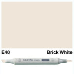 Copic Ciao Marker E40 Brick White