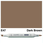 Copic Ciao Marker E47 Dark Brown