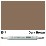 Copic Ciao Marker E47 Dark Brown
